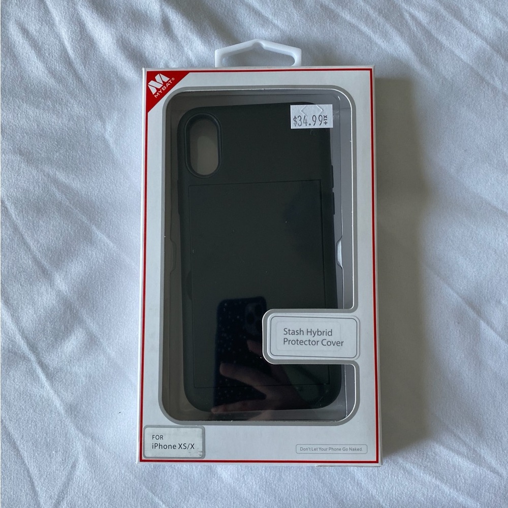 Black Stash Hybrid iPhone X/XS Phone Case